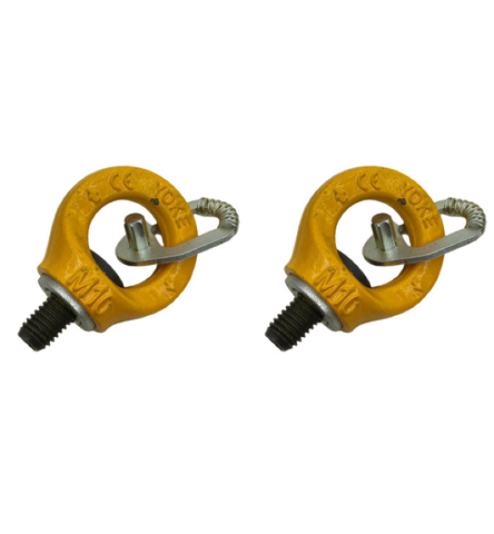 2x حلقة ربط Yoke M10 0.4 طن مفتاح ربط حلقة