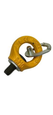 2x Yoke M10 Eye Bolt 0.4t Swivel Shackle