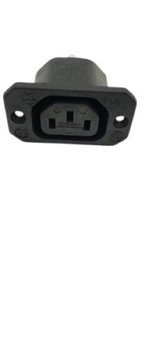 5x Bachmann 977.171 black power inlet socket