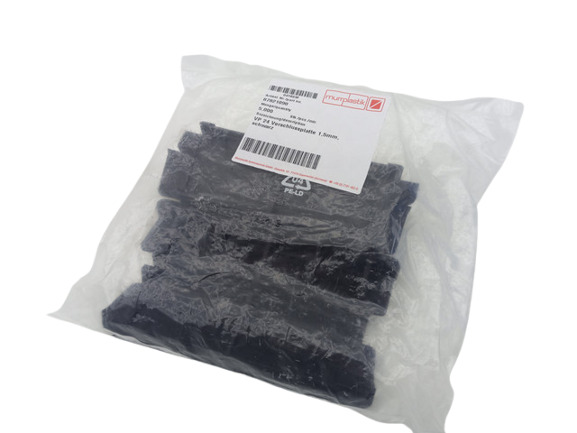 5x Murrplastik 87821090 Closure Plate VP24 1.5mm Black