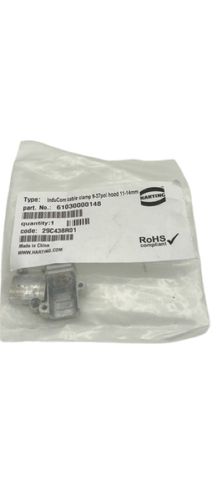 18x Harting 61030000148 InduCom Cable Clamp 9-37pol, Hood