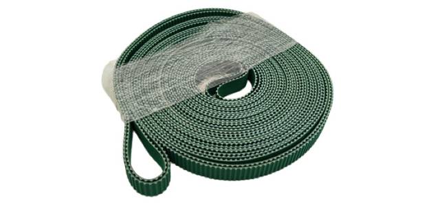 4m Single-Toothed Green Timing Belt