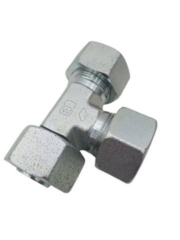 Parker Ermeto 25-S TEE Pipe Fitting with Sealing Cone