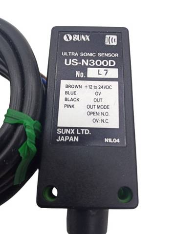 Ультразвуковой сенсор сквозного типа Sunx US-N300D, 12–24 VDC