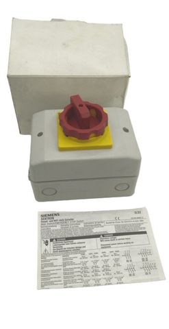 Siemens 3LD2064-0TB53 Load-Disconnecting Switch 3Ld Emergency Stop Switch