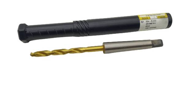 Gühring 654-6.000 مثقاب لولبي HSS بقطر Ø 6.000 mm h8 ومخروط مورس MK-1