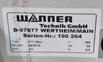 Wanner C17.26sv Beistellmühle D-97877 Wertheim/Main Produktdetails