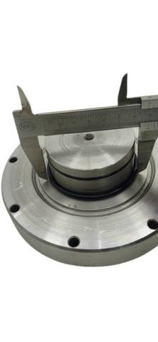 Round Flange Housing Aluminum with Threaded Connection