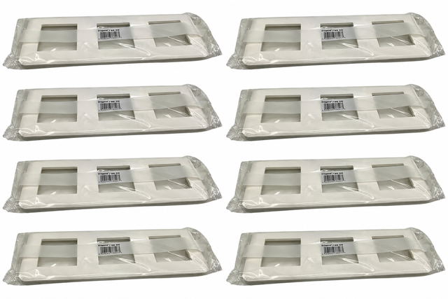 8x Legrand 788 06 Mosaic 3x2 Module Horizontal Cover Frame