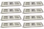 8x Legrand 788 06 Abdeckrahmen Mosaic 3x2 modulig horizontal