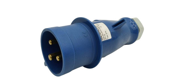 Силовая вилка Mennekes 274 32A-6h/200-250V