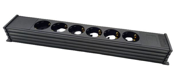 Kaiser 1154/6-2/SW 6-way power strip