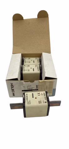 3x Holec HH P5GG400-2 Kema Keur Sicherung 400V