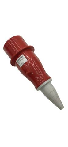 Силовая вилка Mennekes 744 32A-6h/380-415V