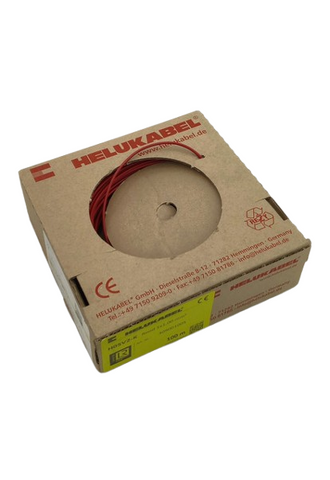 100m Helukabel H05V2-K 309001005 Single Core Cable Red