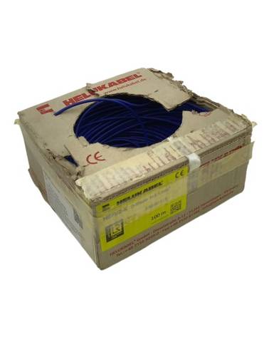 100m Helukabel 309002513 Single Core Cable H07V2-K D-Blue