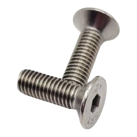 100x Fabory M8-1.25 X 25 Countersunk Head Screws