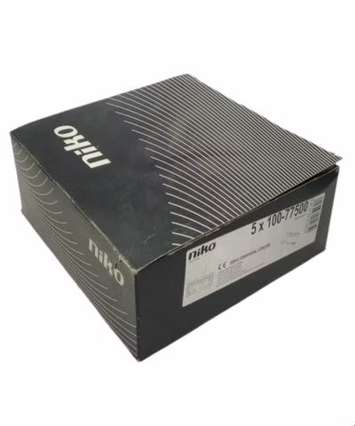 5x Niko 100-77500 Doppelseitige Aufputz-Montagebox Crème