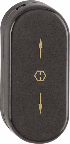 10x Hoppe 1838024 U26SV Verdeckrosette Dunkelbraun N10