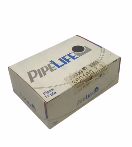 60x Pipelife 350160 16 mm Polfix Klemmblock