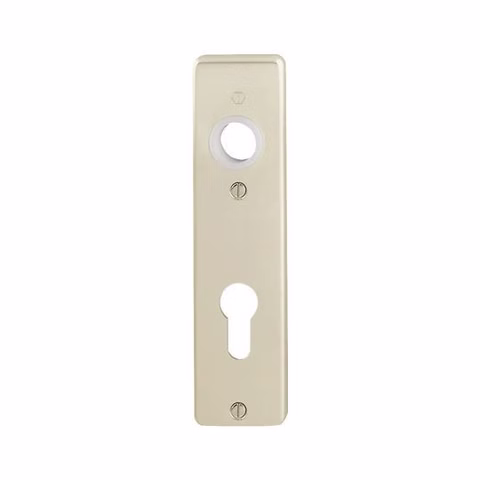 2x Hoppe 3105377 202KP 40mm Kurzschildpaar Aluminium