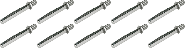 10x Hoppe 803859 STI-PRV-FDW-M12 9mm Interchangeable Full Spindle