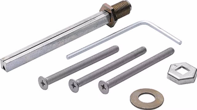 10x Hoppe 3706295 SBE-KN/GR-UB-M6- 47-52mm Befestigungs­set