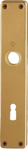 5x Hoppe 3104964 202SP 72mm Langschildpaar Aluminium Bronze