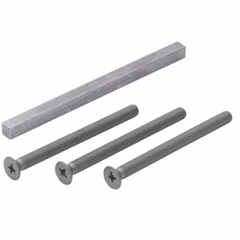4x Hoppe 2013008 BS M6 DIN965-10.9 8x120mm Befestigungsset