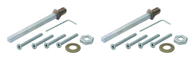 2x Hoppe 12114388 SBE-KN\/GR-UBM6VLL 87-97mm طقم تثبيت