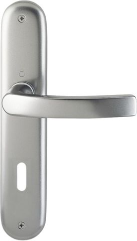 Hoppe 2962123 199/273P 35-45mm طقم مقبض باب مع لوحة طويلة