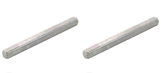 2x Hoppe 11608475 STI-VLL-RC-R2 Rounded Full Pin 45/100