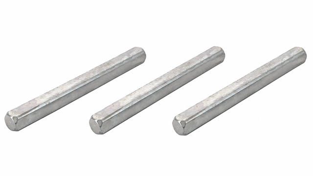 3x Hoppe 11608560 STI-VLL-RC-R2 10mm Rounded Full Pin