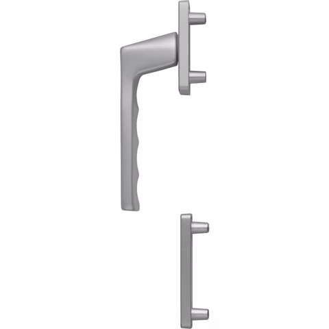 Hoppe 11812953 0737FA-1/51N/51NS Balkontur Rosetten Garnitur