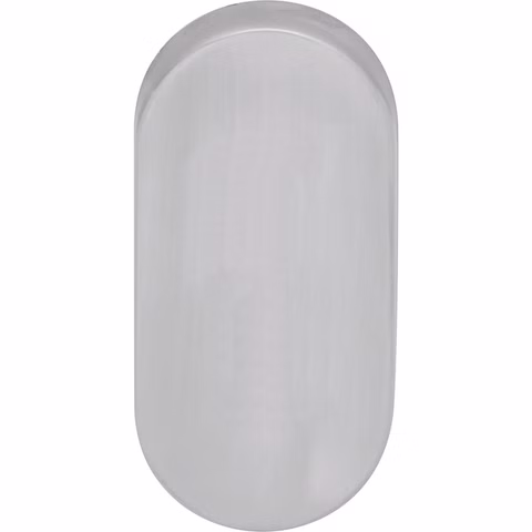 2x Ogro 3869176500 6679 BL Blindrosette Edelstahl Matt