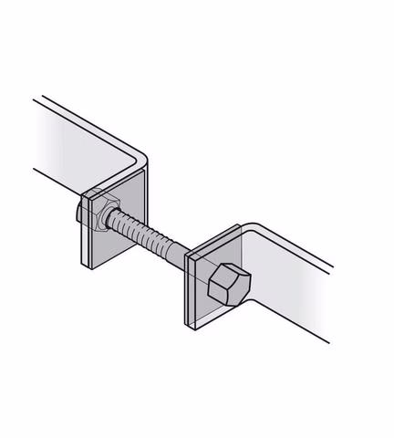 3x FSB 05 0585 70-74mm Befestigung Objekttür HT Programm
