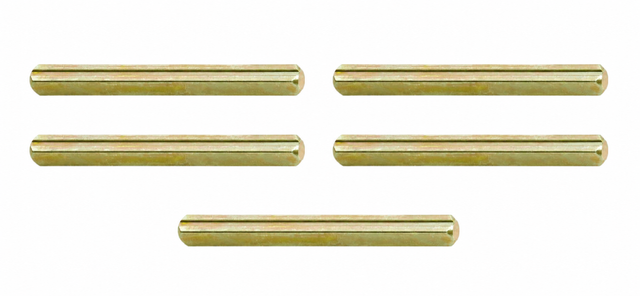 5x FSB 0 05 0118 00938 5700 9x130mm Full Square Bolt Steel