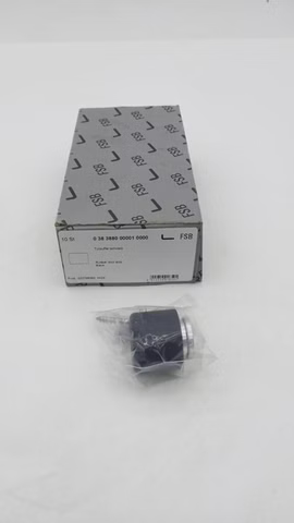 2x FSB 0 38 3880 00001 0000 Türpuffer Schwarz