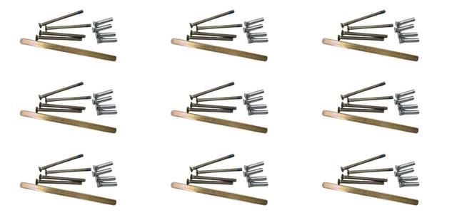 9x FSB 0 05 0565 00802 0000 ASL-DR-Grt 8mm Fastening Set