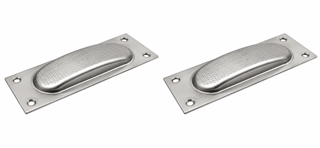 2x FSB 0 42 4211 00000 6204 Recessed Shell Square without Hole