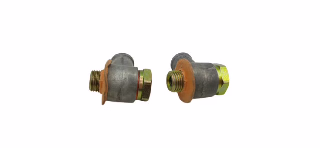 2x 504 052 Vogel schwenk Verbindung Elbow Banjo Fitting