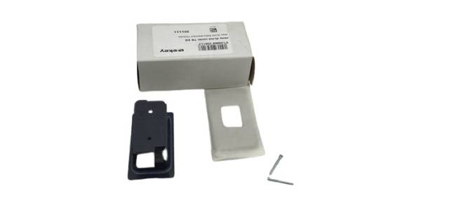 2x Ekey 201111 Dline Decorative Element for Door Leaf Stainless Steel Gray