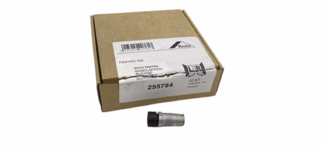 Roto 255784 Fentro 200 M Bandlappen-buchse Schwarz