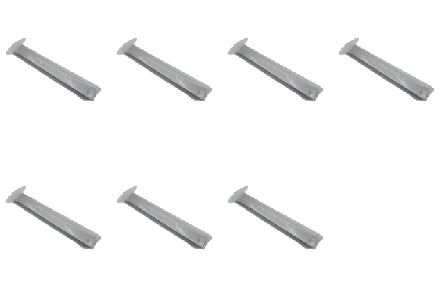 7x Geze 071503 OL90N/OL95 Corner Angle Cover 140x140 mm