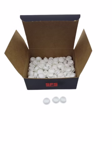200x SFS 846879 CC-JB/10,5 RAL 9010 Abdeckkappe