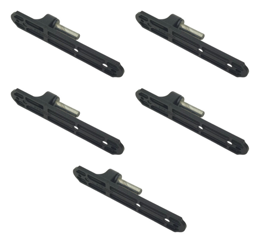 5x Roto 339819 Fentro Plate Cone Stem 8 Black Structure