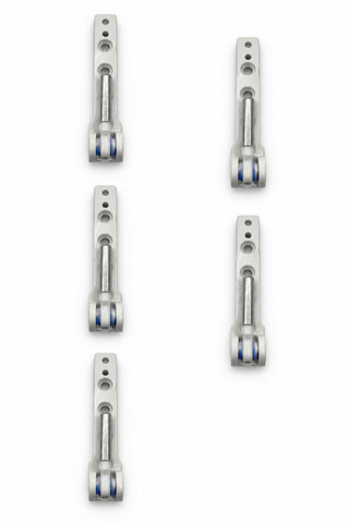 5x Siegenia TBEL6110-104061 Corner Hinge KF D3x3/3