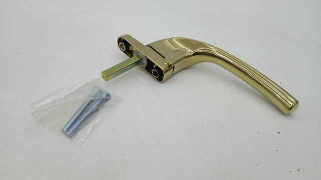 GreenteQ 394.274/7111 Window Handle FG50.V.ZD Polished Gold