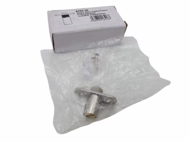 2x Hermat 6702-20 Glastür-Schnäpper Kugelschnäpper