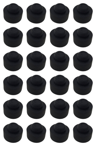 24x Roto 798249 Pin Sliding Window Door Rubber Bumper 21x11.5
